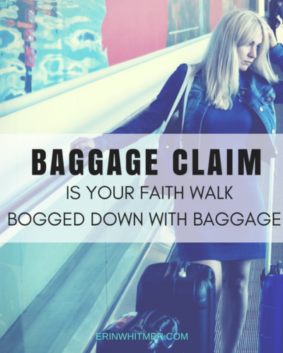 woman with baggage
